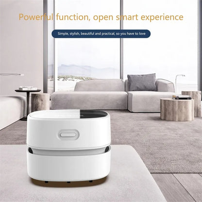 Small Sweet Robot Laptop Automatic Cleaning Desktop Vacuum Cleaner Laptop