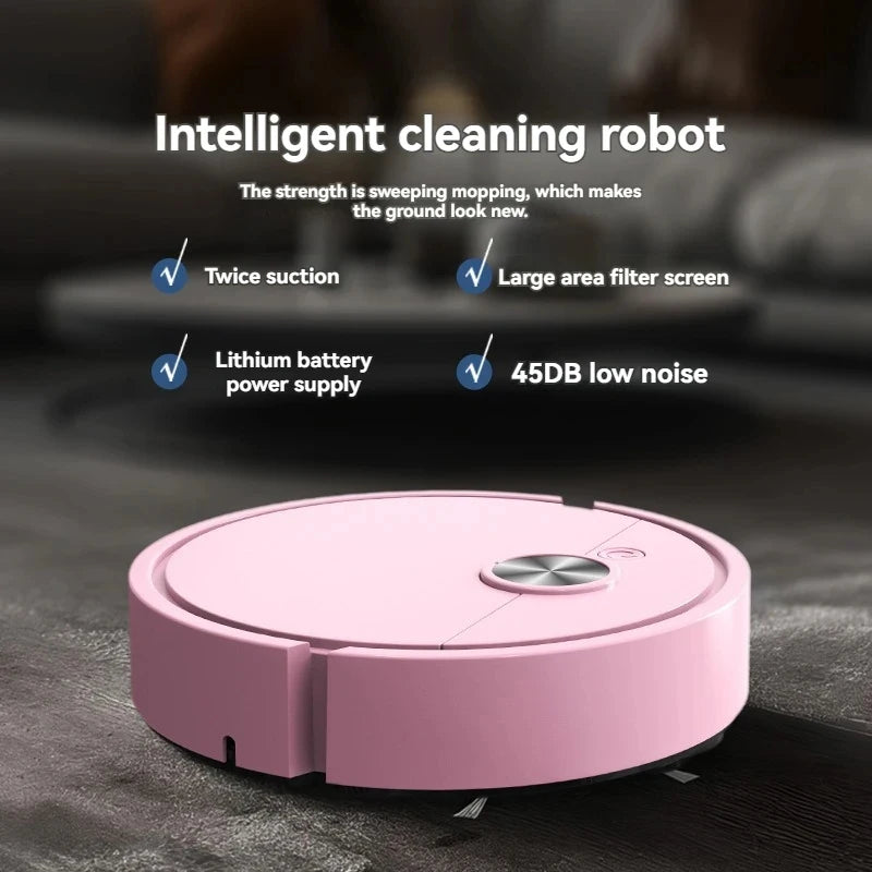 Smart Robot Vacuum Cleaner – 5-in-1 Wireless Cleaning