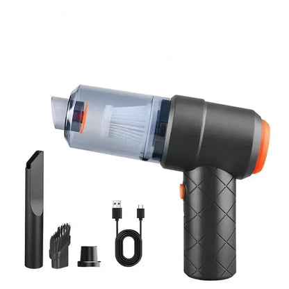 Wireless Car Vacuum Cleaner  Cordless Compact & Portable Detailed Car Care with Powerful Suction Reusable For Home & Car Use