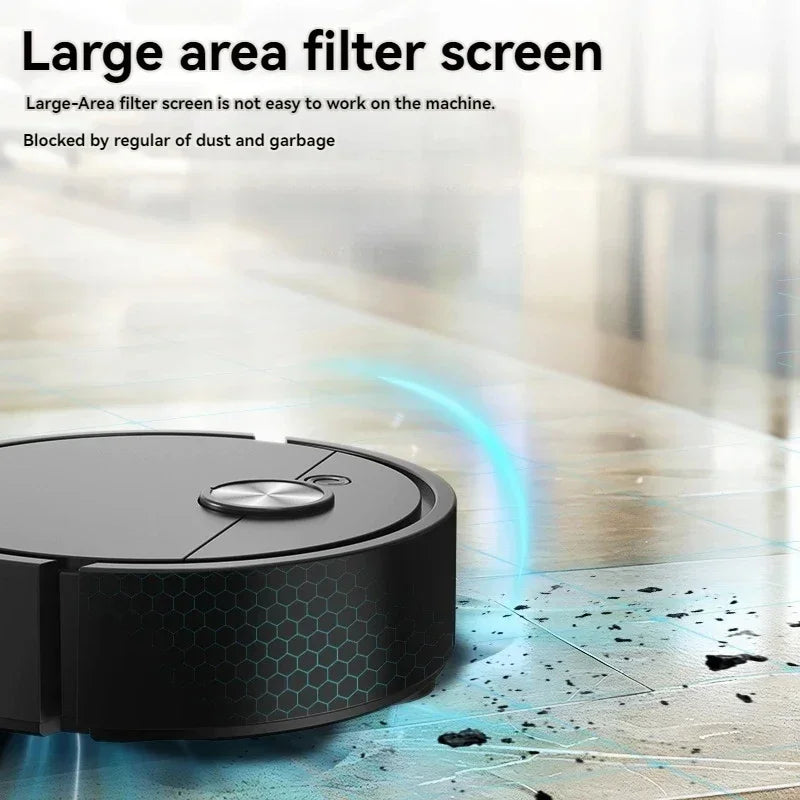Smart Robot Vacuum Cleaner – 5-in-1 Wireless Cleaning